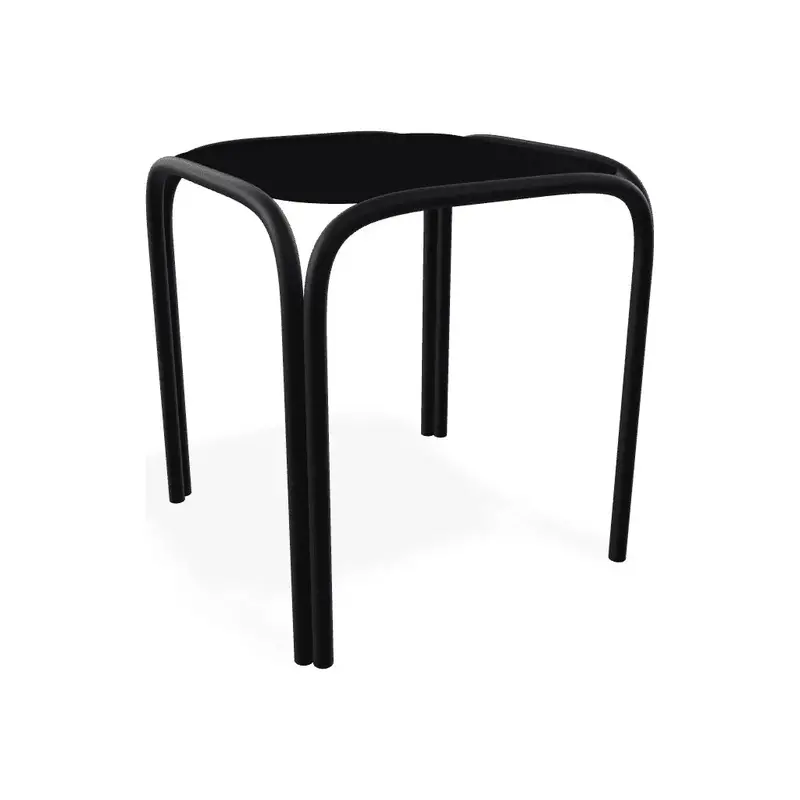 17-Inch Square Marine-Grade Polymer Outdoor End Table 1