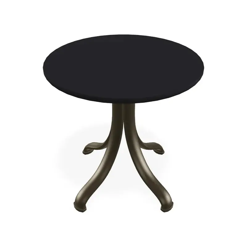 18-Inch Round Marine-Grade Polymer Outdoor End Table 1