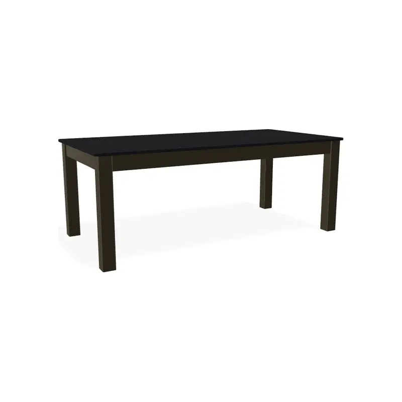 24" X 48" Rectangular Marine-Grade Polymer Outdoor Coffee Table 1