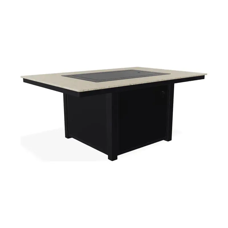 36 X 54-Inch Rectangular Propane/Natural Gas Outdoor Fire Table 1