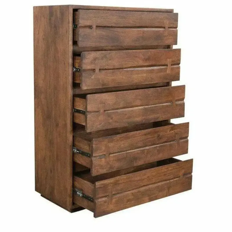 54-Inch Brown Industrial Chest – Multi-Drawer Storage Unit 1