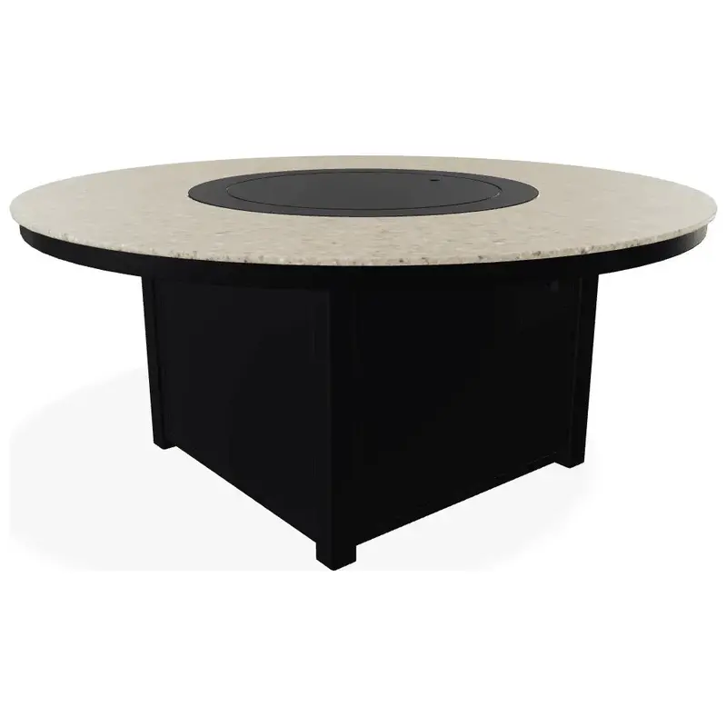 54-Inch Round Propane/Natural Gas Outdoor Fire Table 1