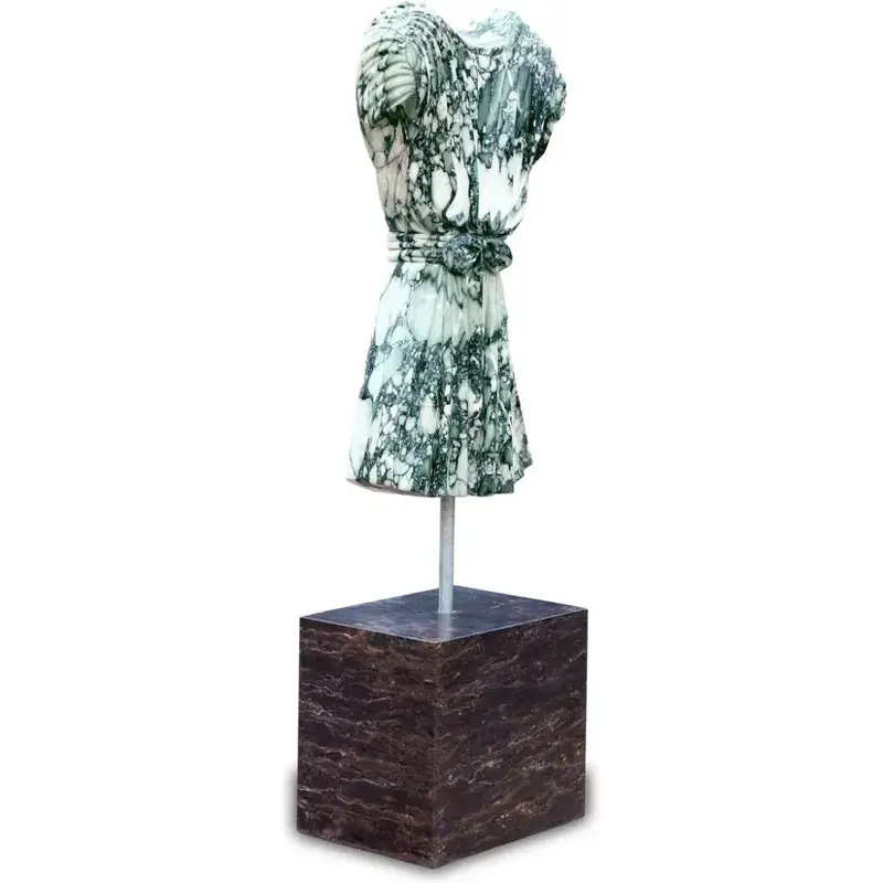 Adara Marble Dress Form Sculpture 1