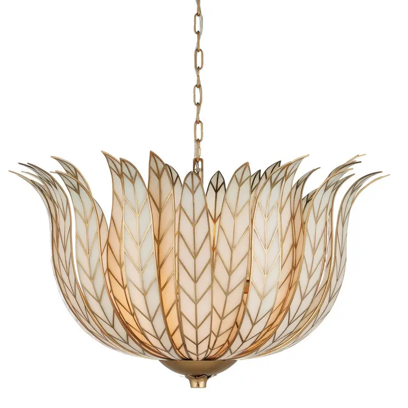Adjustable Lamina Bowl-Style Chandelier 1