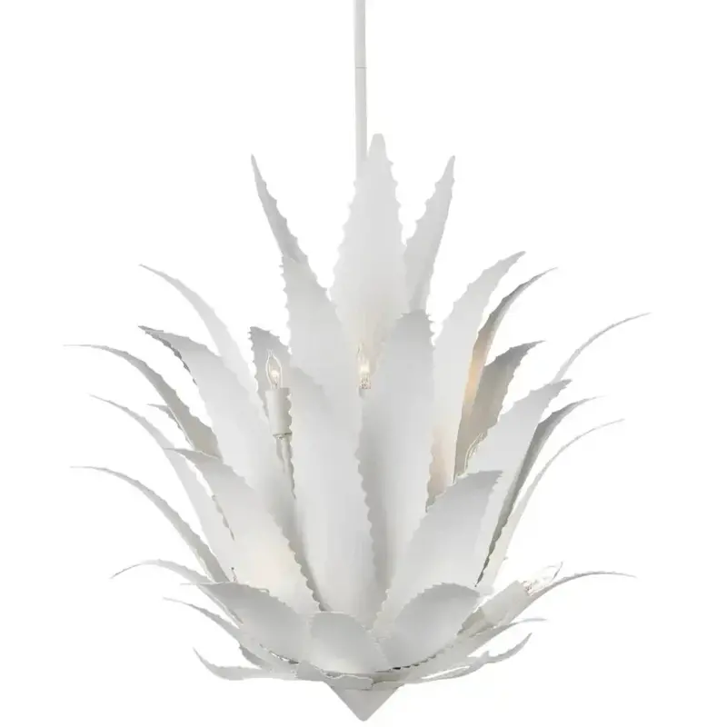 Agave Bright White 9-Light Statement Chandelier 1
