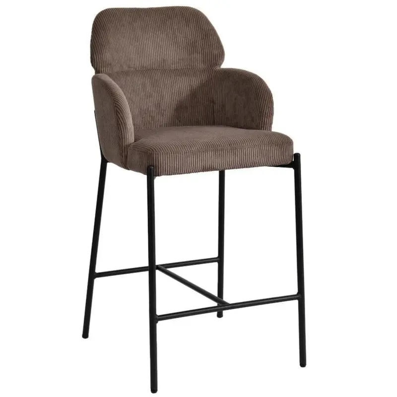 Allegra Counter Height Stool In Durable Performance Fabric 1