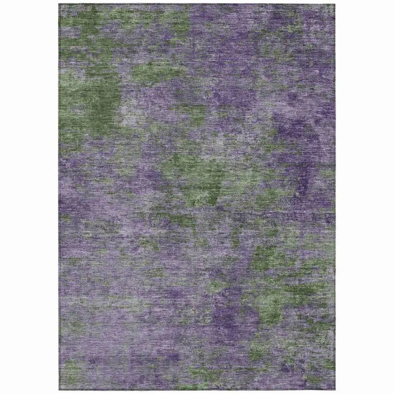Althea Purple Fade-Resistant Indoor-Outdoor Rug 2