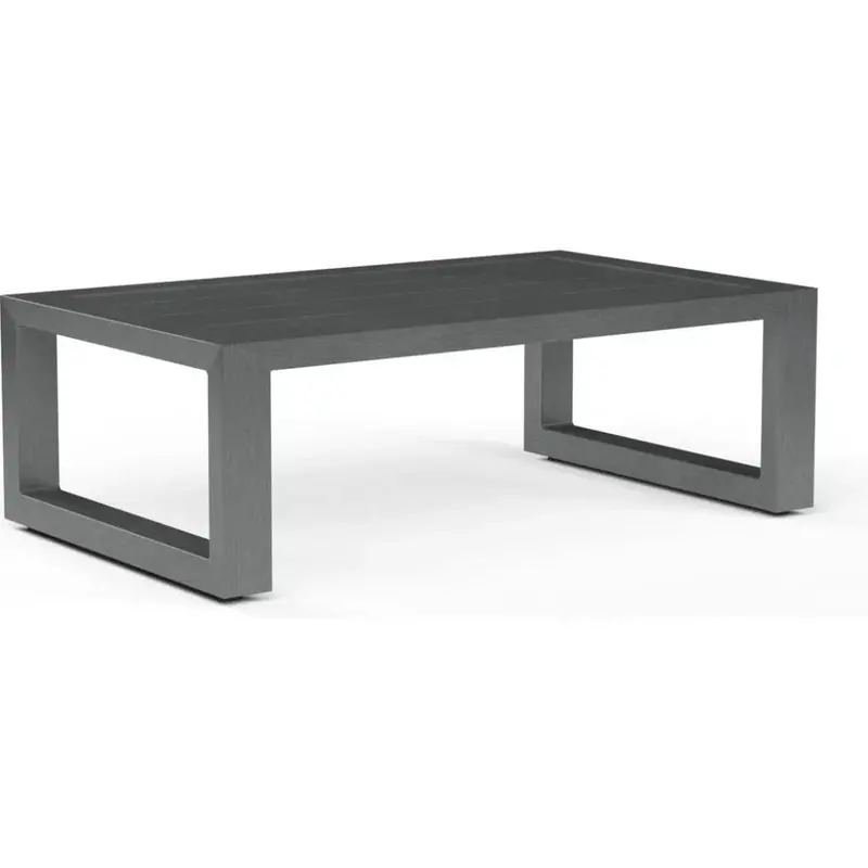 Aluminum Outdoor Coffee Table – Redondo Series 1