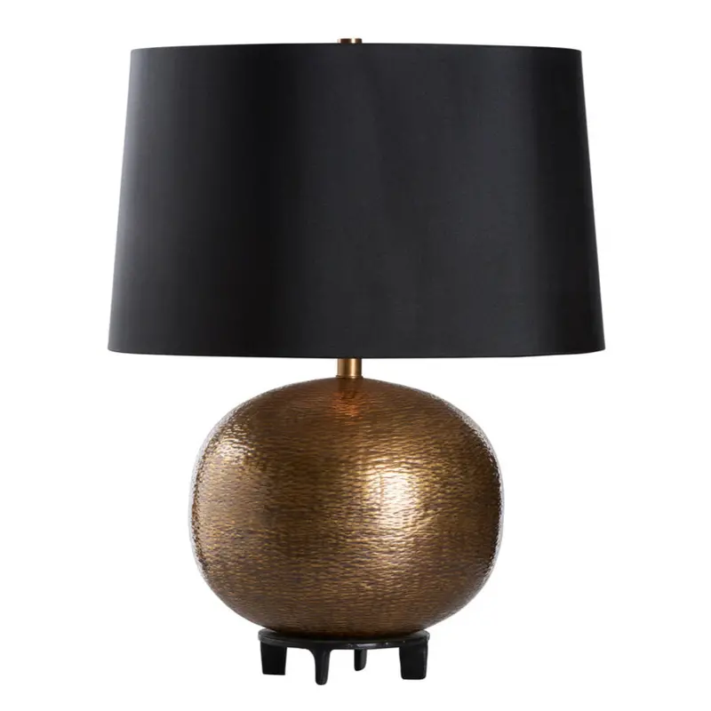 Amhurst Table Lamp With Antique Brass Finish – Vintage-Inspired Lighting 1
