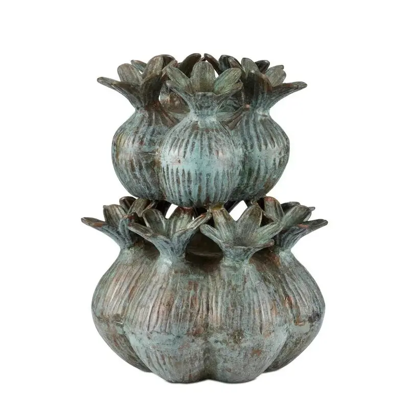 Amsterdam Tulip Vase – Cast Aluminum Floral Accent 1