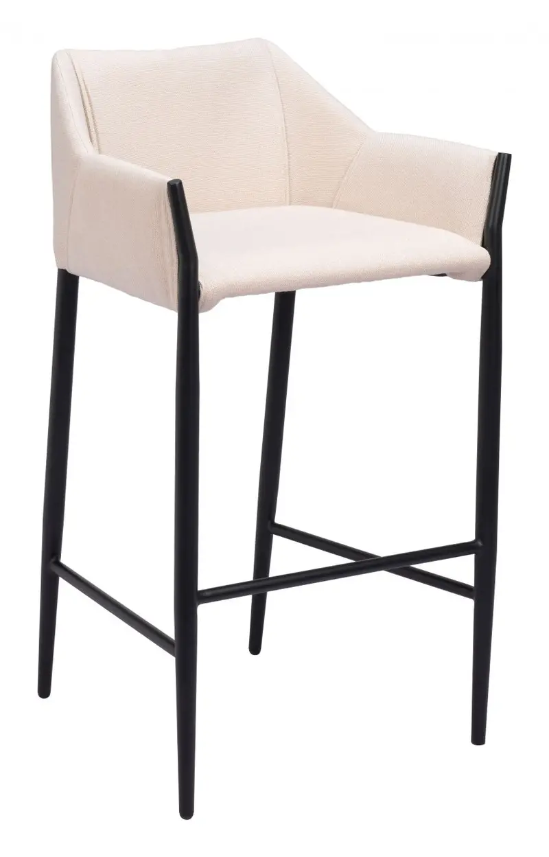 Andover Soft Upholstered Barstool 1