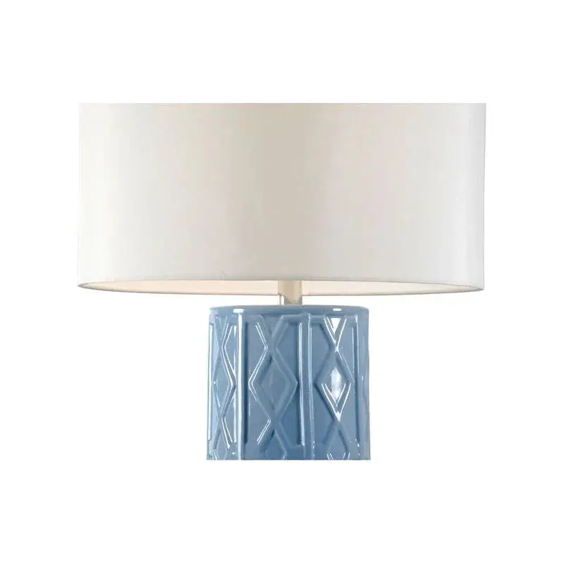Andreu Blue Handcrafted Ceramic Table Lamp 1