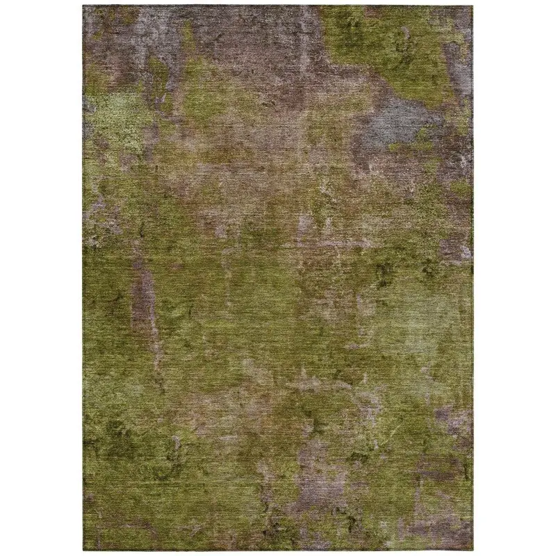 Anjari Green Outdoor-Indoor Rug – Fade-Proof Washable Area Carpet 2
