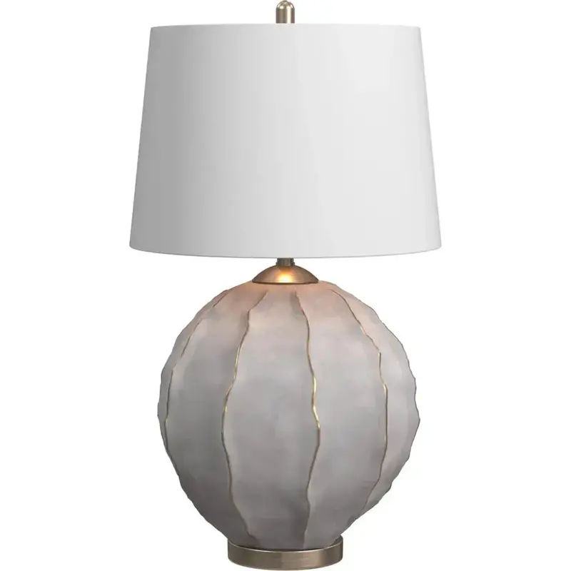 Annapurna Grey Polyresin Table Lamp 1