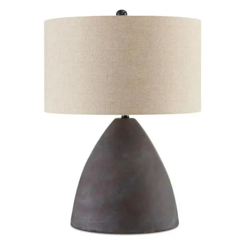 Antique Black Zea Table Lamp With Modern Silhouette 1