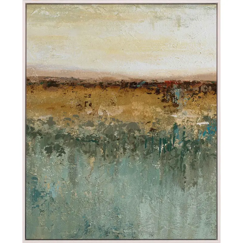 Antique-Contemporary Style Canvas Art – Wooden Frame Finish 1
