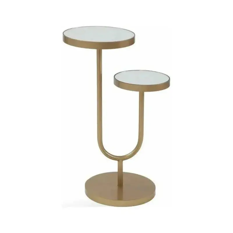 Artistry Collection High-Low Round Accent Table 1