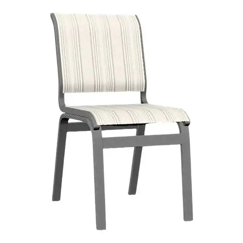 Aruba Ii Sling Outdoor Dining-Height Armless Chair 1