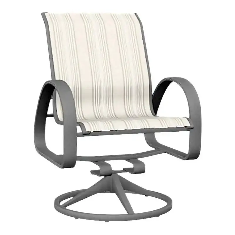 Aruba Ii Sling Swivel Rocking Outdoor Chair 1