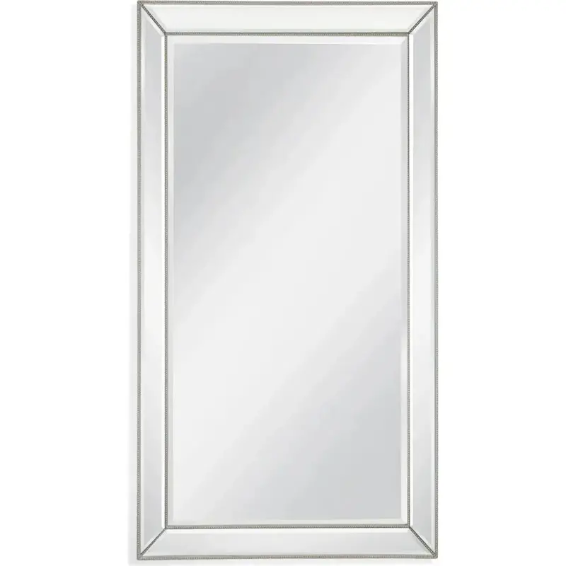 Ashley Silver Metal Vertical Floor Mirror 1