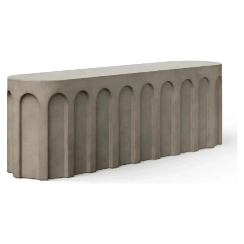 Atlas Concrete Outdoor Bench 1