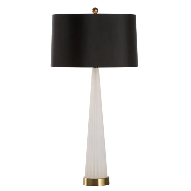 Ava Fluted Glass Table Lamp 1