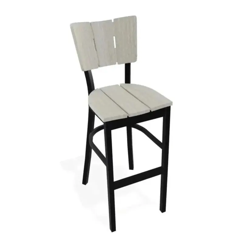 Avant Stackable Bar Height Outdoor Chair – Armless 1