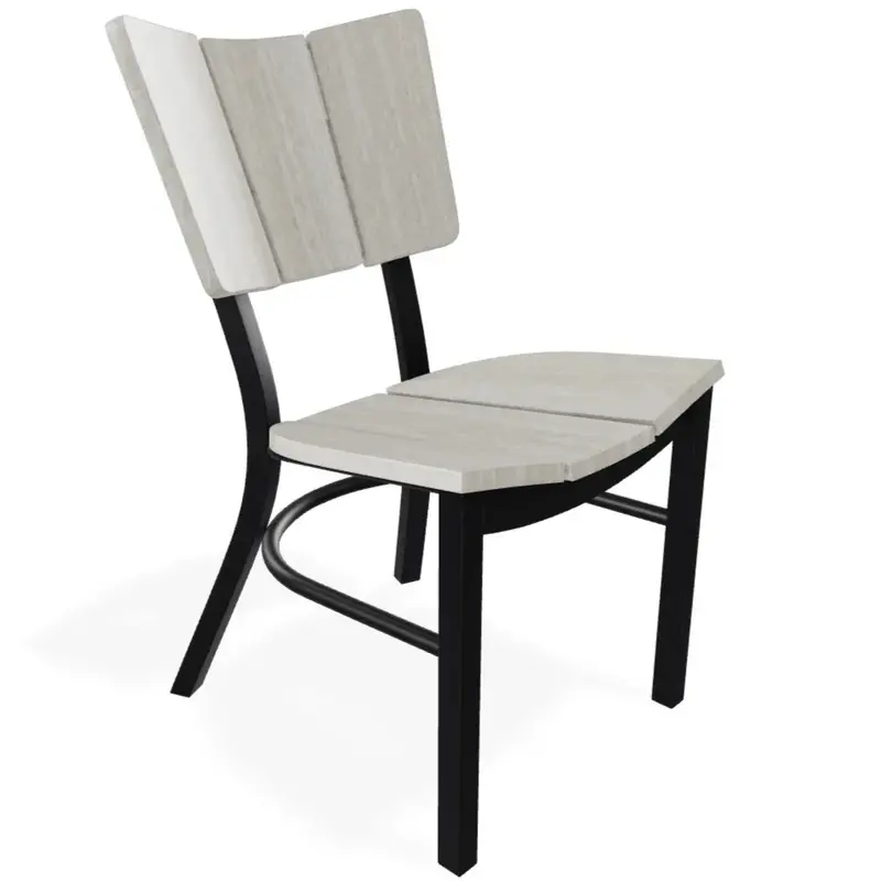 Avant Stackable Outdoor Dining Chair – Modern Aluminum Frame 1