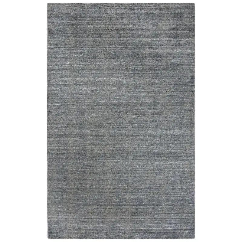 Baka Denim Solid Living Room Area Rug 1