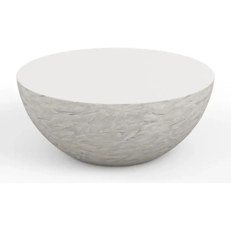 Bazaar Concrete Outdoor Coffee Table With Minimalist Design 1