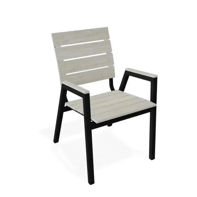 Bazza Mgp Stackable Bistro Chair – Outdoor Aluminum Frame 1