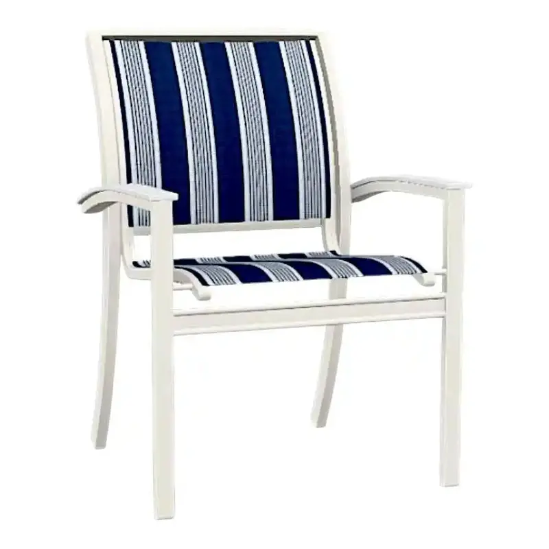 Bazza Sling Dining-Height Stacking Cafe Chair 1