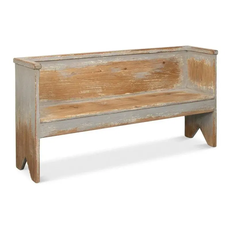 Beach House-Inspired Wooden Bedroom Bench 1