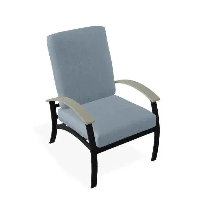 Belle Isle Deep-Seat Outdoor Armchair With Cushion 1