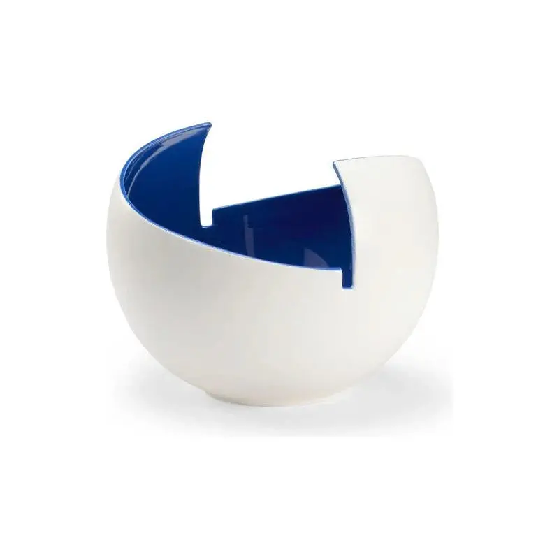 Benson White Glazed Porcelain Display Bowl 1