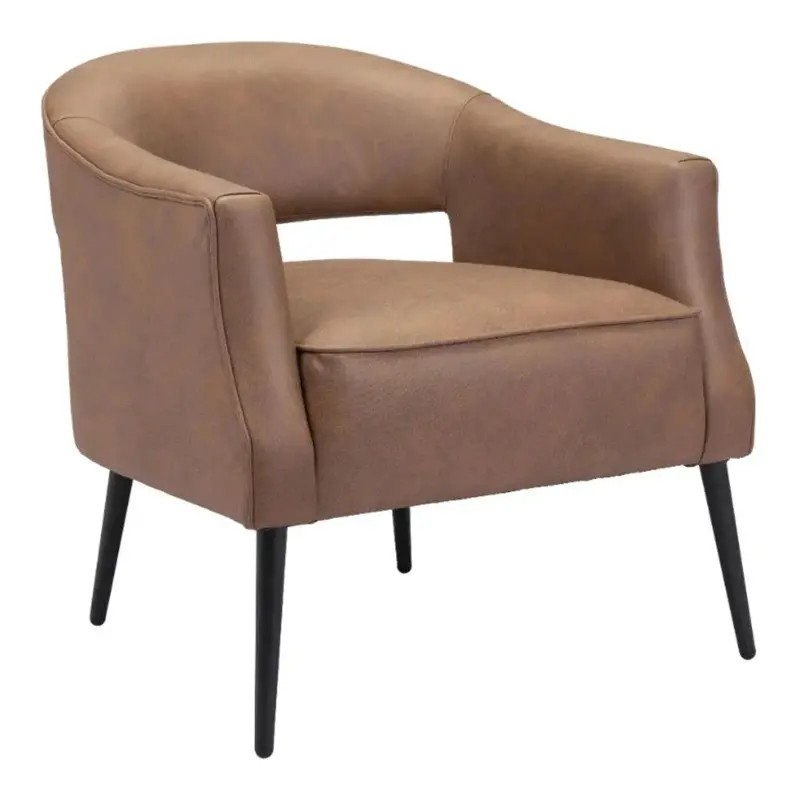 Berkeley Premium Leather Accent Chair 1
