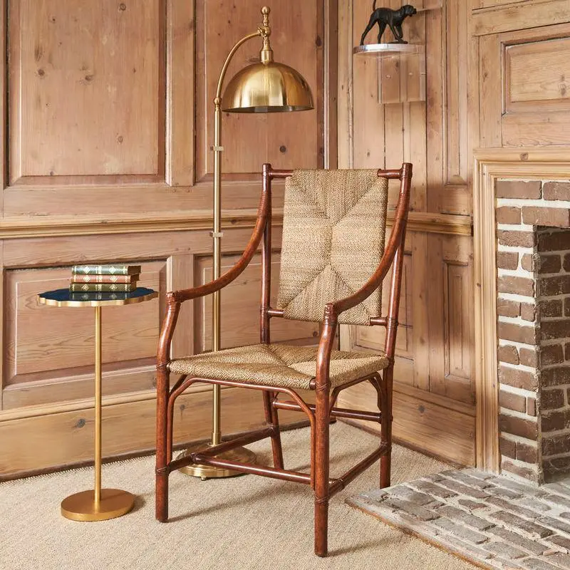 Berlin Gold-Tone Modern Floor Lamp 2