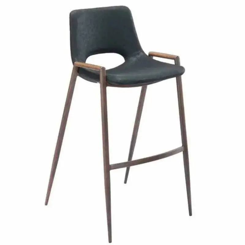 Black Desi Bar Chairs (2-Pack) 1