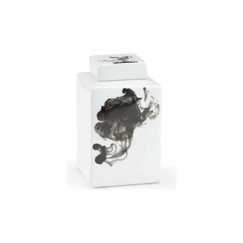 Black Jizhou Swirl Porcelain Vase 1