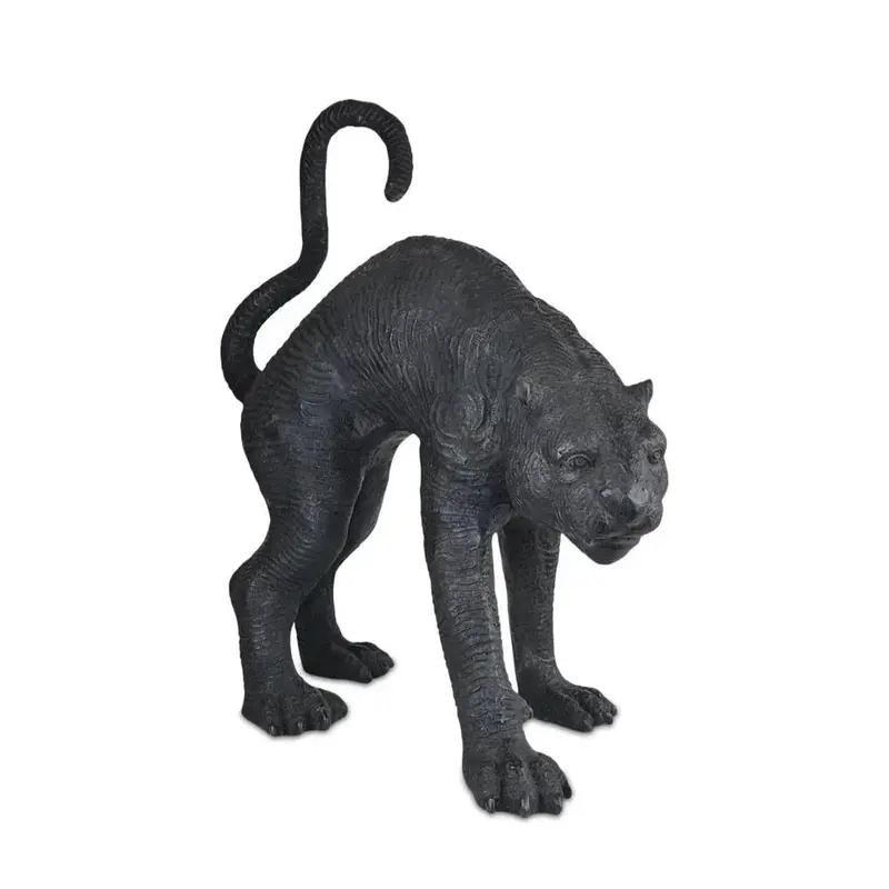 Black Panther Bronze Sculpture – Freestanding Artwork 1