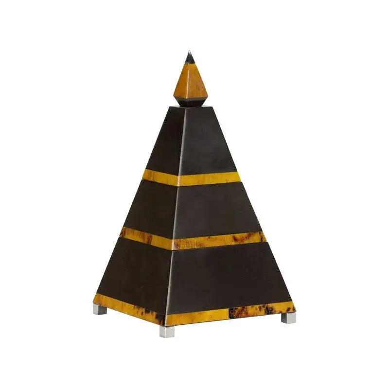 Black Pyramid Resin Storage Box 1