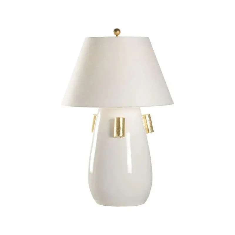 Blanco Italian Handcrafted Ceramic Lamp 1
