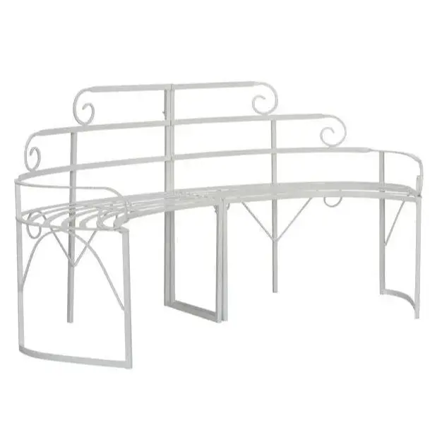 Blue Ridge Iron Bedroom Bench – Industrial Rustic Design 1