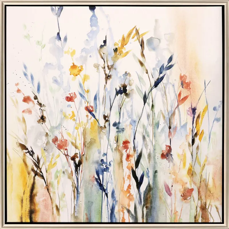 Blue Window-Style Canvas Wall Art 1
