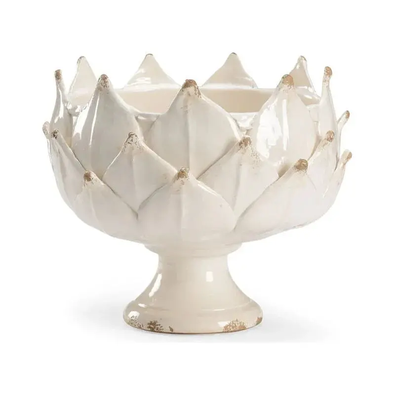 Botanical Leaf Hand-Glazed Porcelain Vase 1