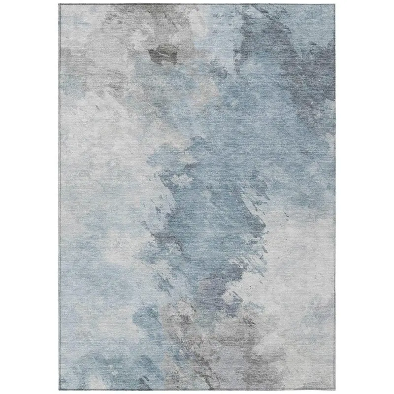 Braeas Sky Blue Outdoor Rug – Breathable, Mold-Resistant & Rinseable 2