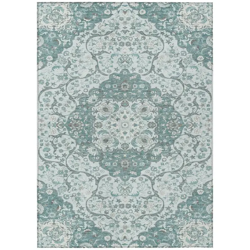 Braeor Teal Indoor-Outdoor Floor Mat – Weatherproof & Non-Slip 2