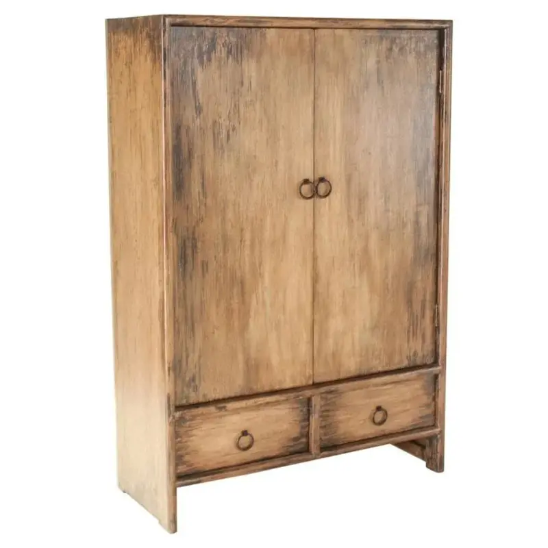 Braham Brown Solid Wood Armoire 1