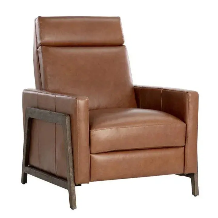 Brandon Recliner In Shalimar Tobacco Leather 1