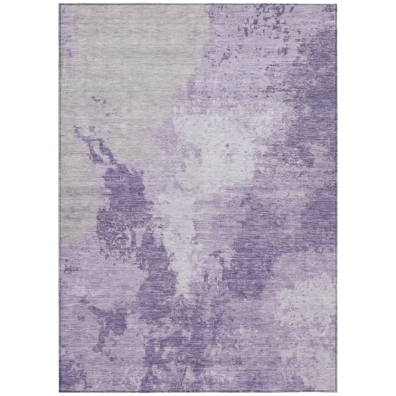 Bravari Purple Indoor-Outdoor Area Rug – Rich Tone, Durable Construction & Indoor/Outdoor Flexibility 2